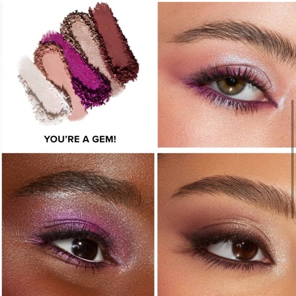 TOO FACED Eyeshadow Palette You're A Gem - Purple and Silver - Picture 2 of 12